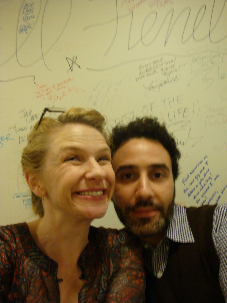 backstage at the tonight show!