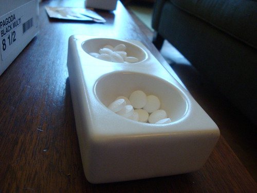 popping pills