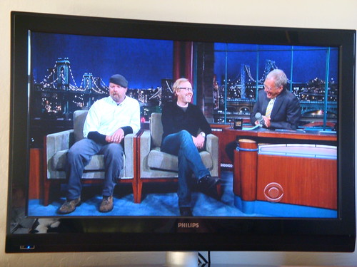 adam! on LETTERMAN!