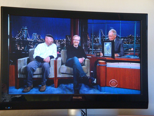 adam! on LETTERMAN!