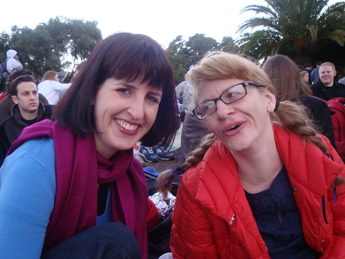 birthday kari and old rubber face